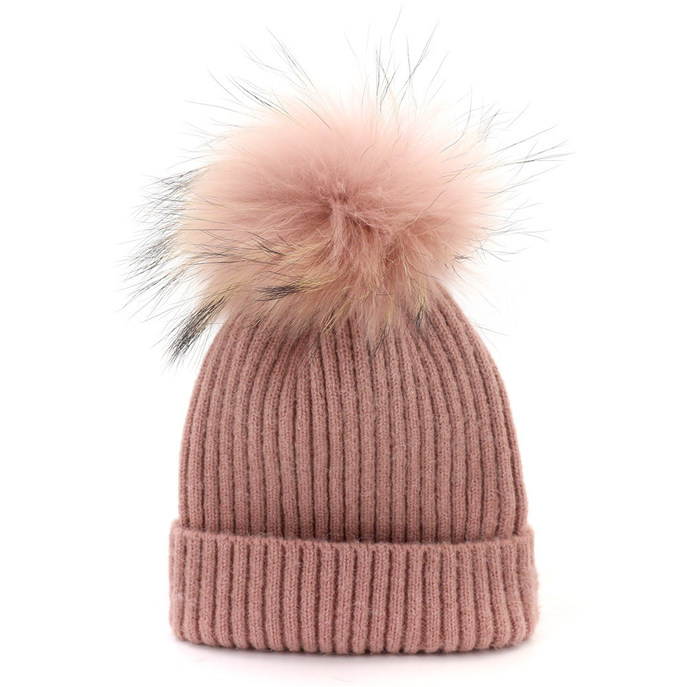 Hotselling Adults Winter Fashion Faux Fur Adult Cotton Beanies 2016 High Quality Christmas Santa Hat Beanie For Kids