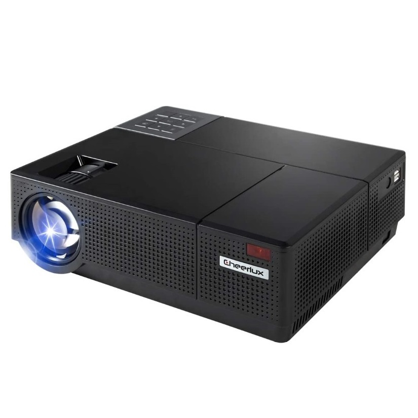 Cheerlux Home Theatre System Projectors 4000 Lumens 3D Cinema Video Proyector Multimedia Beamer FHD Native 1920*1080p Projector