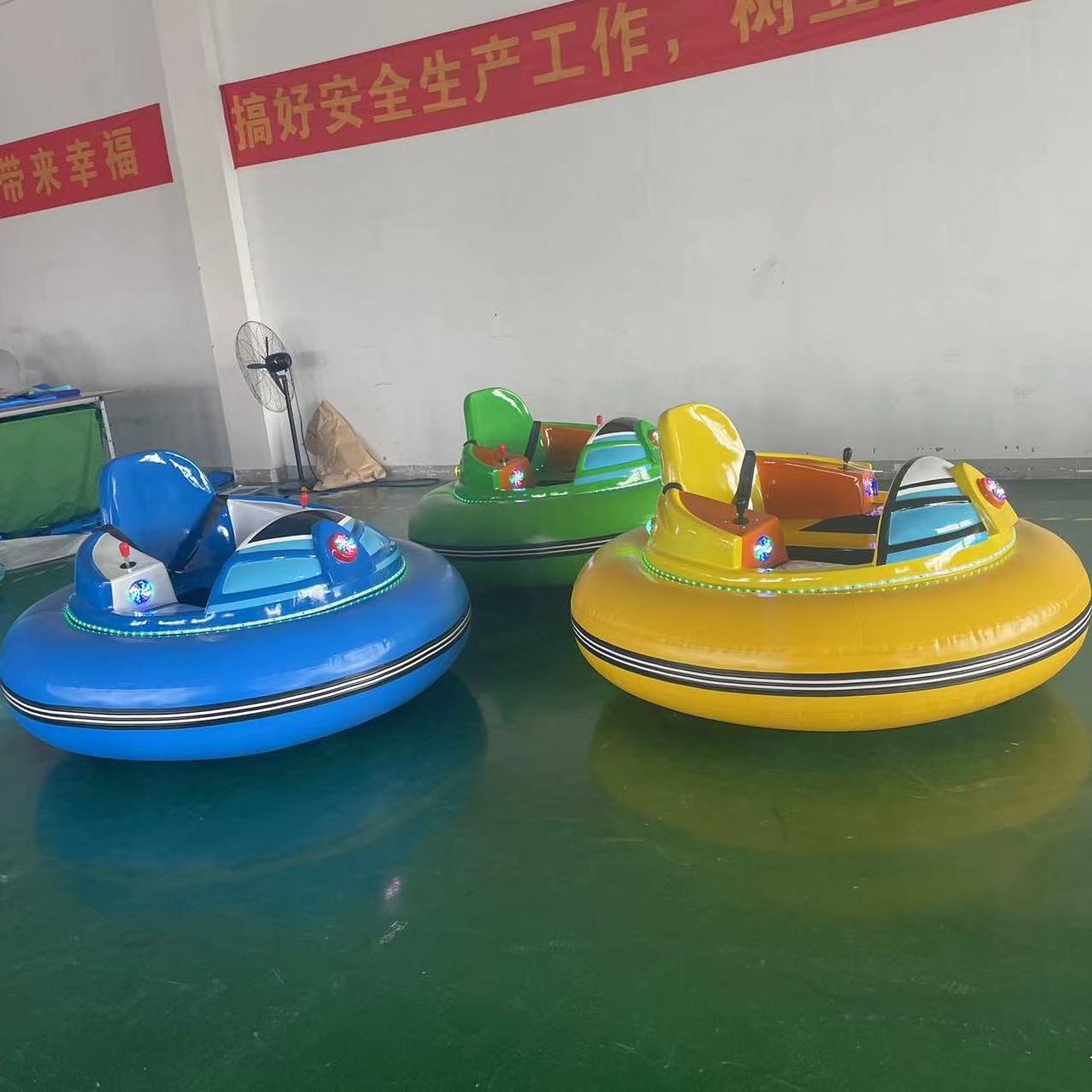 Factory direct supply inflatable electric spin zone ufo bumper cars for sale