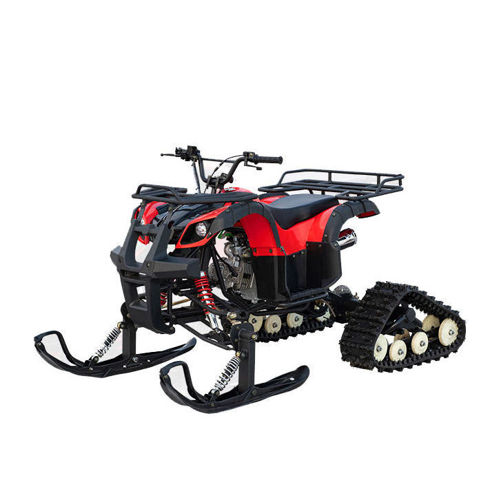 Outdoor new style high speed snow tracked vehicle elektro snowmobile kids snow racer