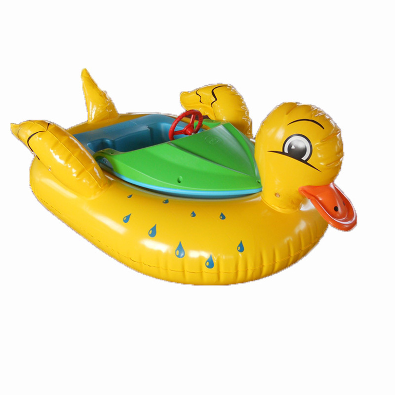 Professional design inflatable electric powered paddle boat adult bumper boat for swimming pool