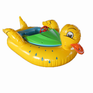 Professional design inflatable electric powered paddle boat adult bumper boat for swimming pool