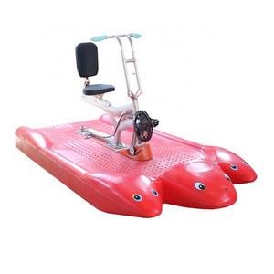 High Quality Sea Aqua Pedalo boat  Water Pedal Bikes Floating for Water Park