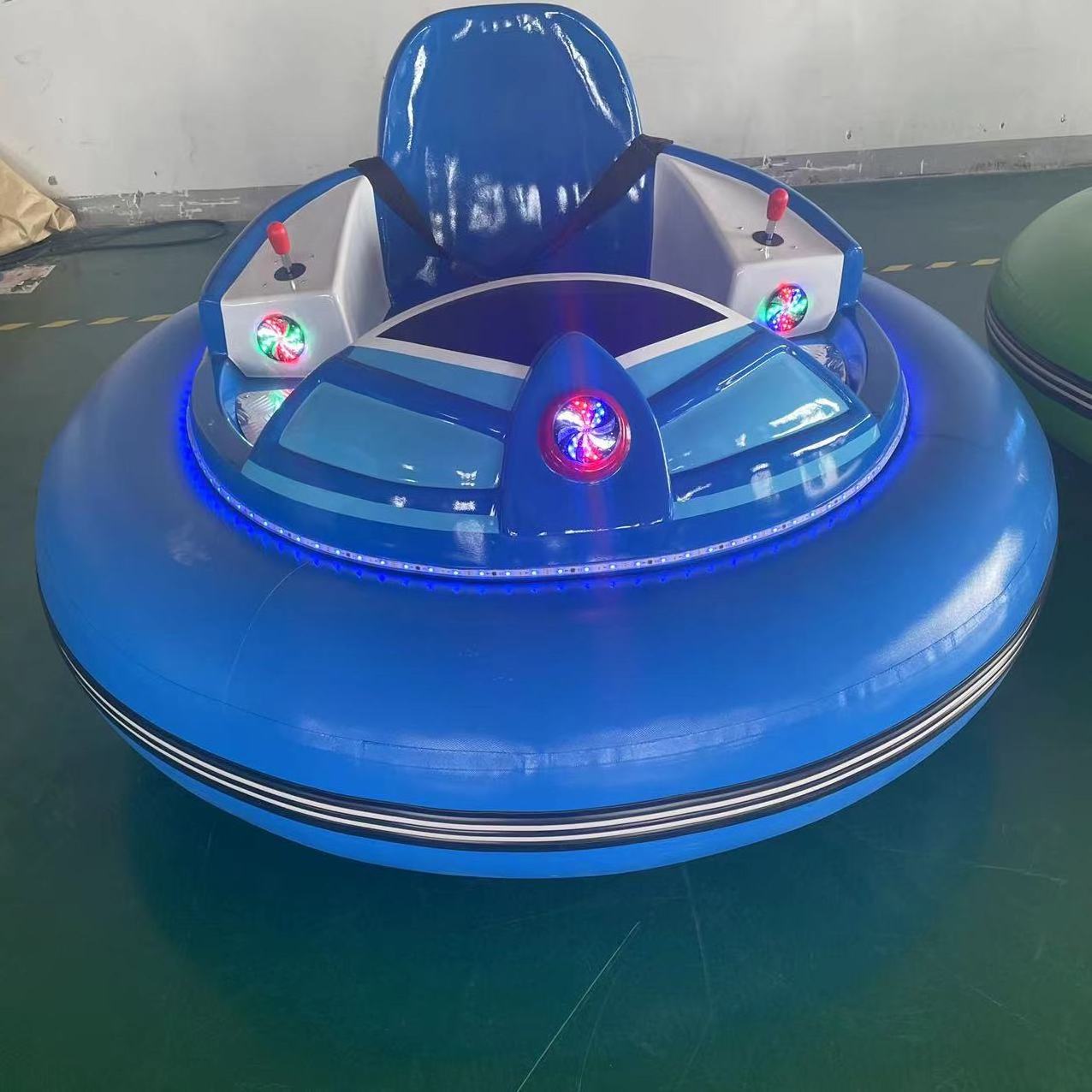 Factory direct supply inflatable electric spin zone ufo bumper cars for sale