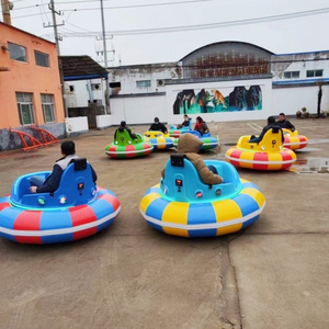 New arrival fairground dodgem ufo custom electric inflatable big adult bumper car