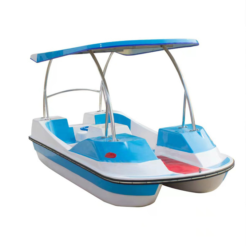 Best sale  Amusement  4 person water boat cheap Pedal Boat water bike pedal boat for sale