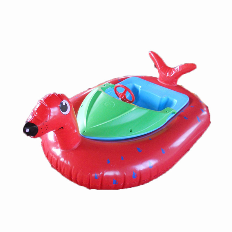 Professional design inflatable electric powered paddle boat adult bumper boat for swimming pool