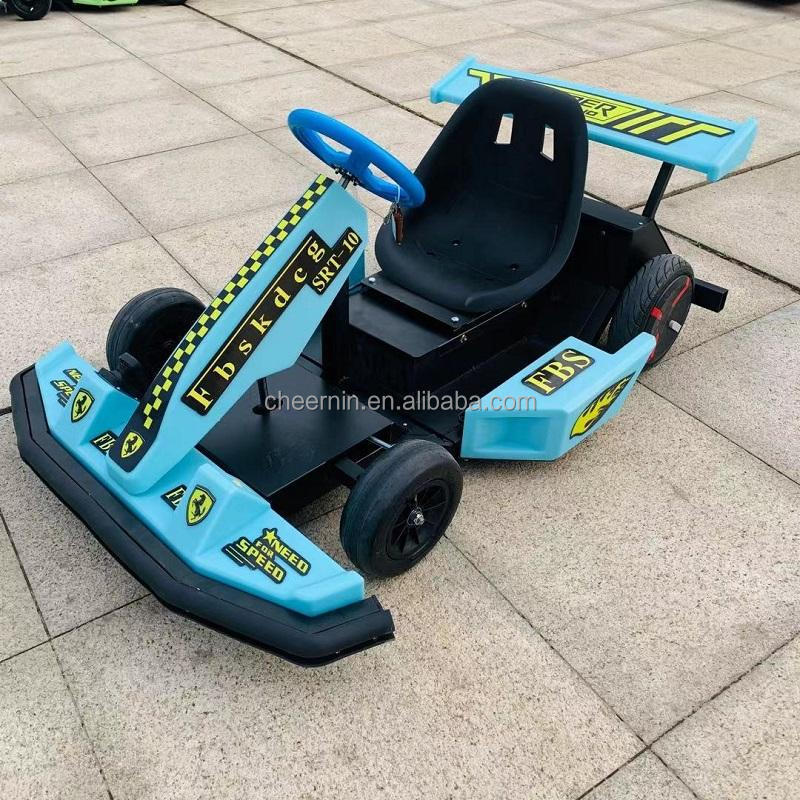 Good price different color cool entertainment electric racing go kart for kids