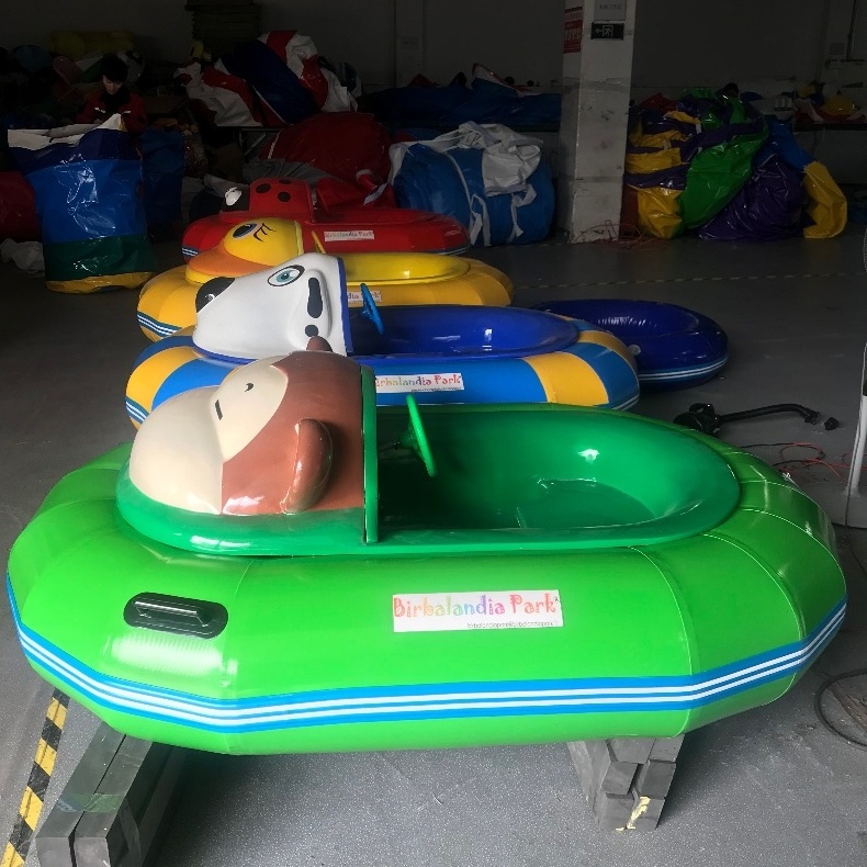 For All Ages Amusement Water Park PP Material Battery Electric Adult Inflatable Bumper Boat