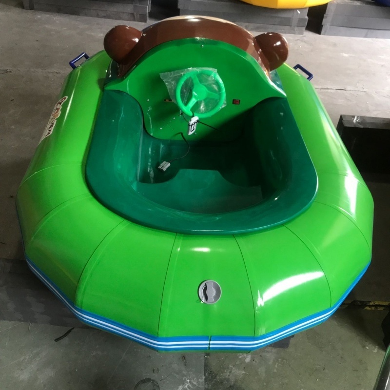 For All Ages Amusement Water Park PP Material Battery Electric Adult Inflatable Bumper Boat