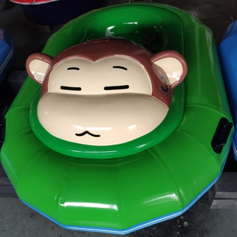 For All Ages Amusement Water Park PP Material Battery Electric Adult Inflatable Bumper Boat