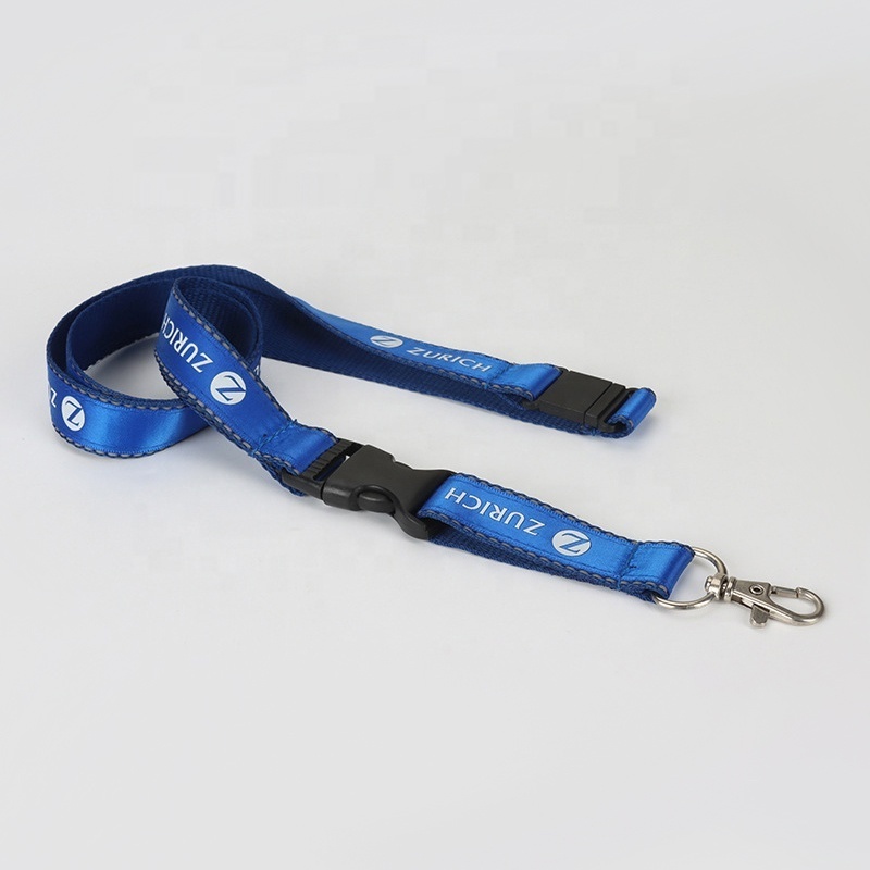 Manufacturer Custom Logo Print Sublimation Plain Event Promotional Polyester Lanyards