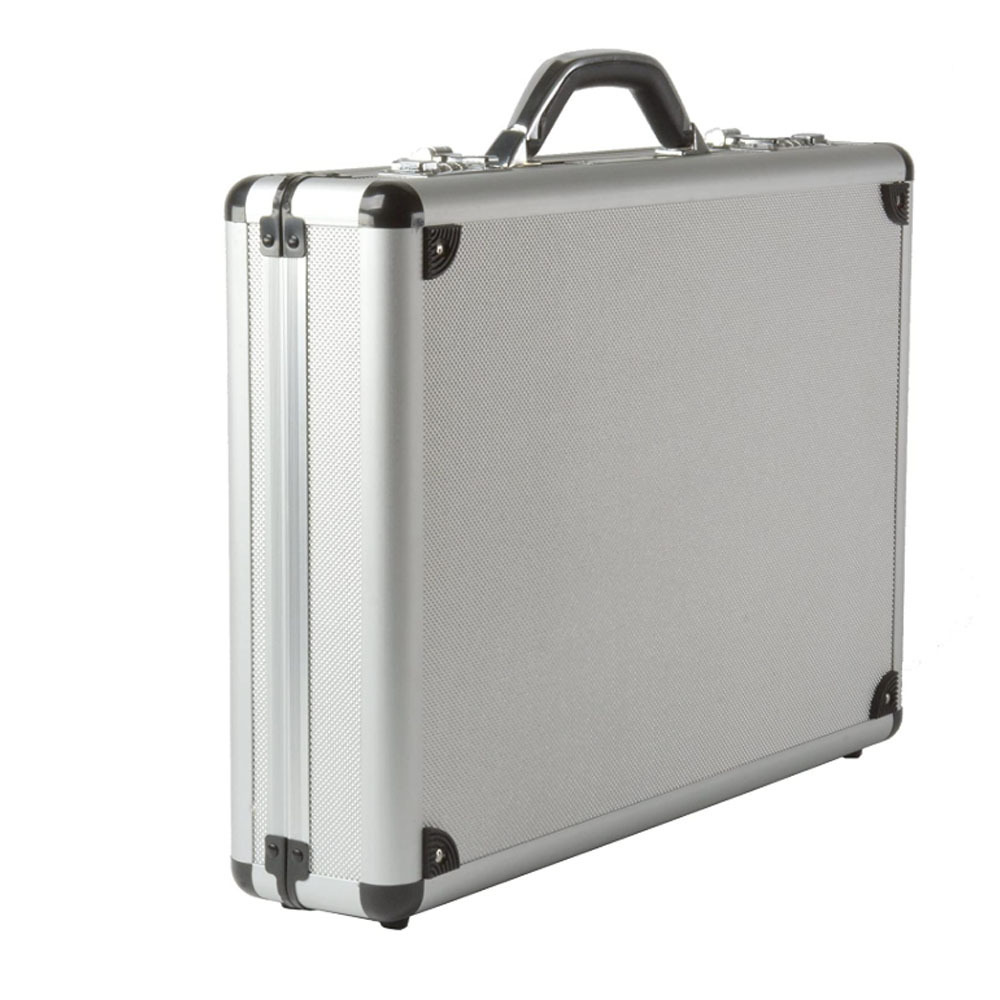 Hard Aluminium Handle Executive Briefcase Laptop Travel Flight Pilot Carry Case