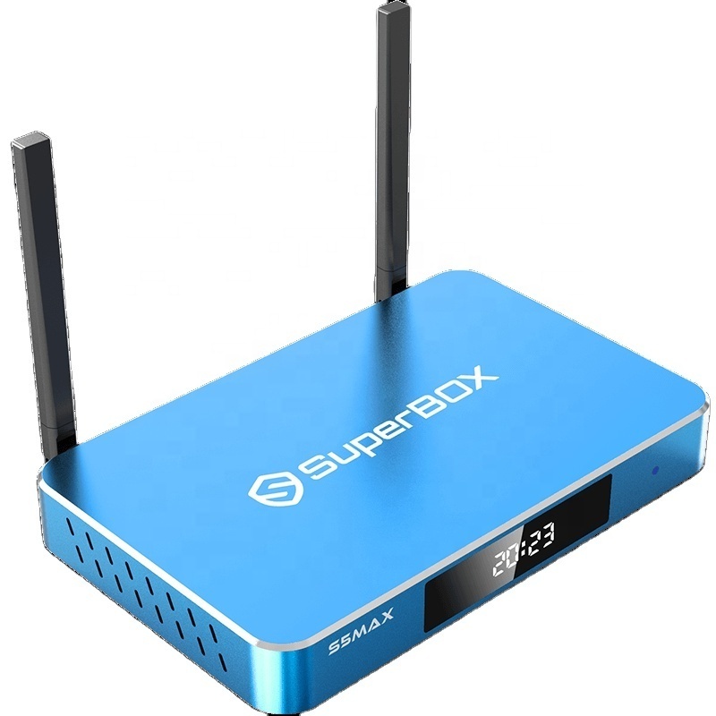 Superbox S5 max Dual Band Wi-Fi Smart Media Player android tv box for business