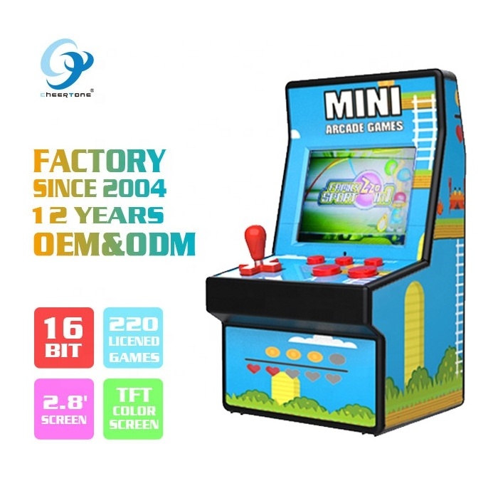 Retro Wholesale Young Adult Best Handheld Video Games Figures Console Player Pocket Bartop Maquinas Mini Arcade Machine in Bulk