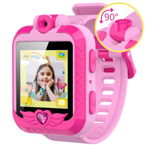 W23 2023 Custom Ce Rohs Kids Smart Watch With Games Flip Camera Educational Toys Watch Child For Boys Girls Children