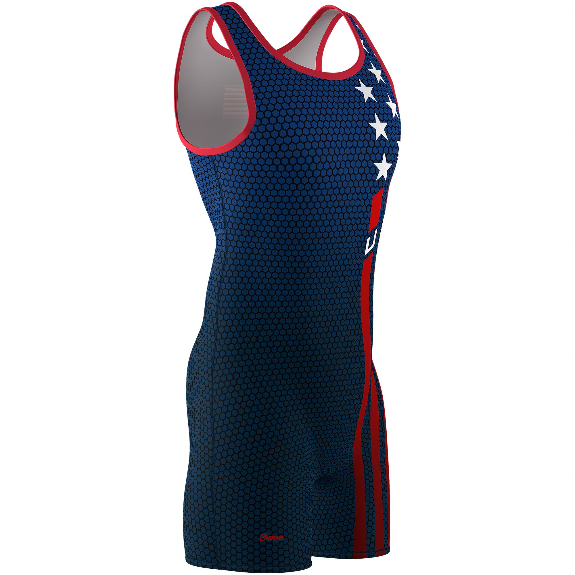 Premium High Elastic Wrestling Singlet Weightlifting Suit Powerlifting Singlet for Men