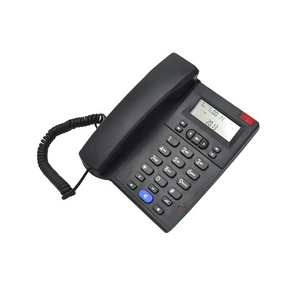 Factory Wholesale Corded Landline Caller Id Phones HF Flash Function Office House Telephone