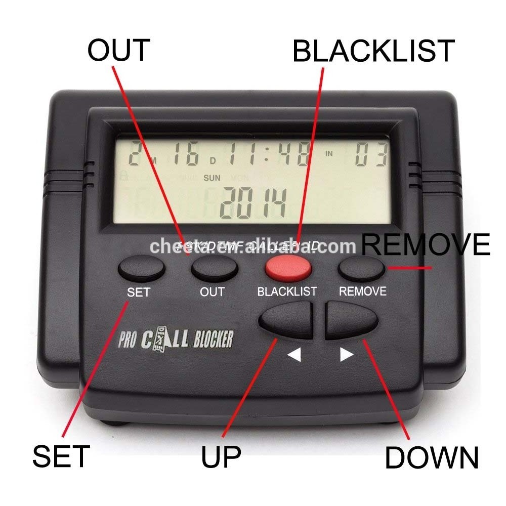 Nuisance Calls Blocked Hot Sale Chinese Jammer Call Blocker