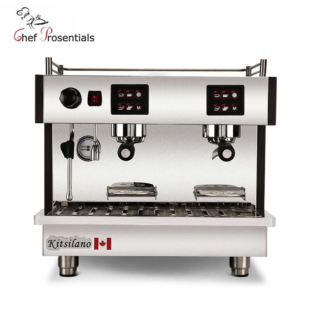 KT-9.2H KITSILANO S.steel 2 group professional coffee machine Cafe Professional coffee machine espresso machine