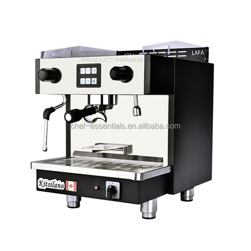 NEW LA-6.1H Espresso Machine 9 Bar with Rotary Pump Sufficient Steam, Commercial Coffee Make Cafe Venti Cup