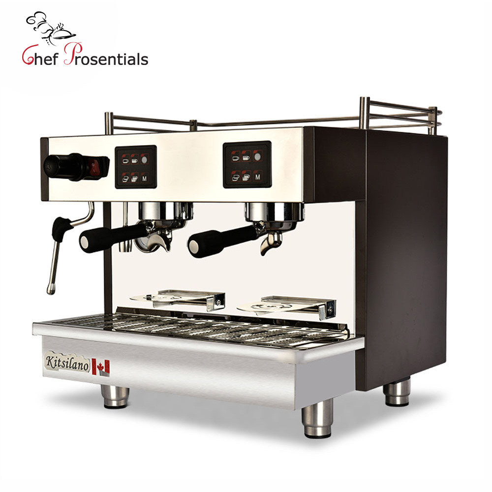 KT-9.2H KITSILANO S.steel 2 group professional coffee machine Cafe Professional coffee machine espresso machine