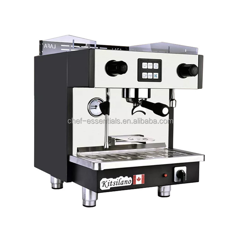 NEW LA-6.1H Espresso Machine 9 Bar with Rotary Pump Sufficient Steam, Commercial Coffee Make Cafe Venti Cup