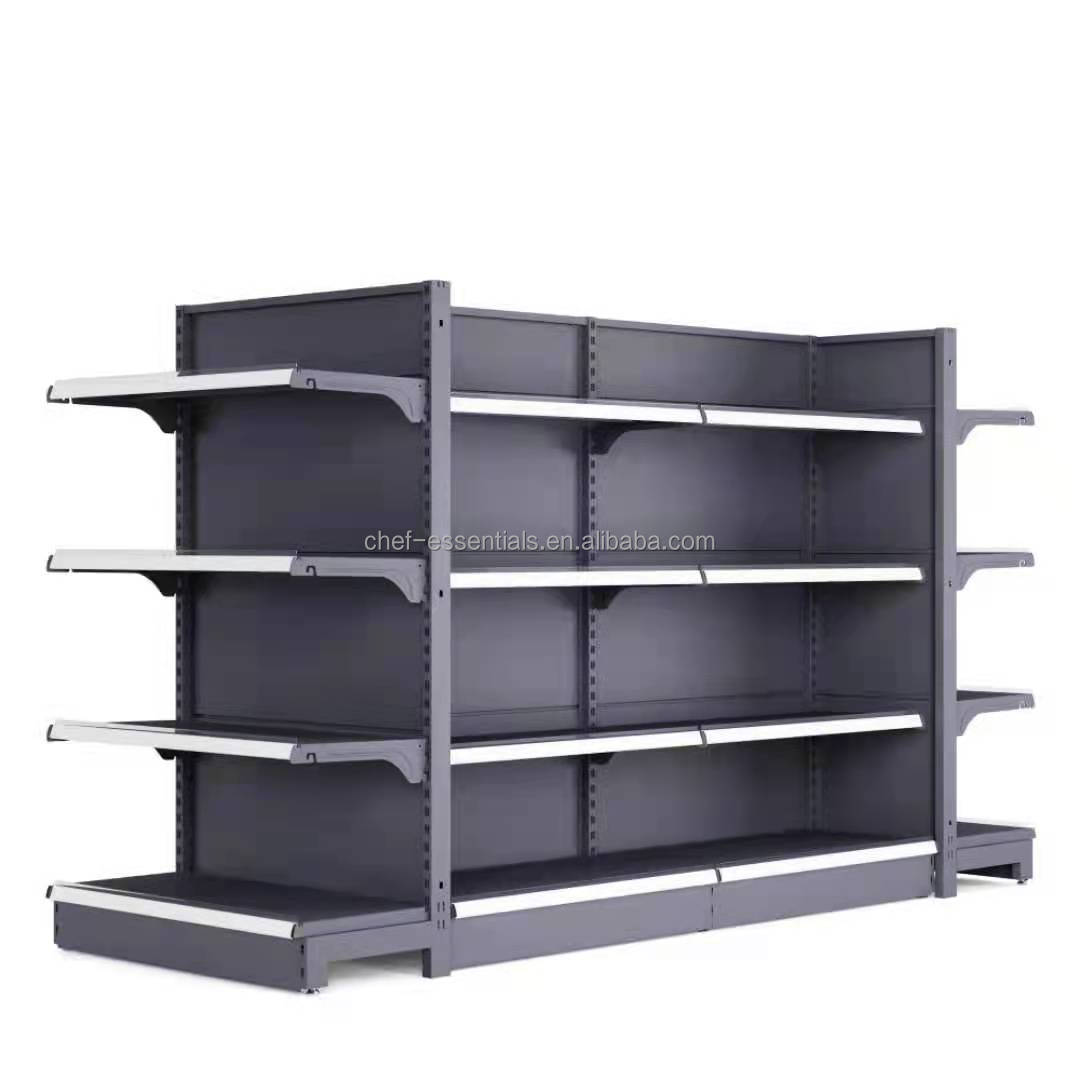 Commercial Supermarket Shelving, Heavy Duty Material Rack Shelf Guangdong Design Wholesale Grocery Professional Display Shelf