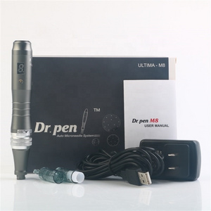 2021 cartridge plasma pen Ultima M8 micro needling professional needles M8 microneedling machine dr pen m8 derma pe