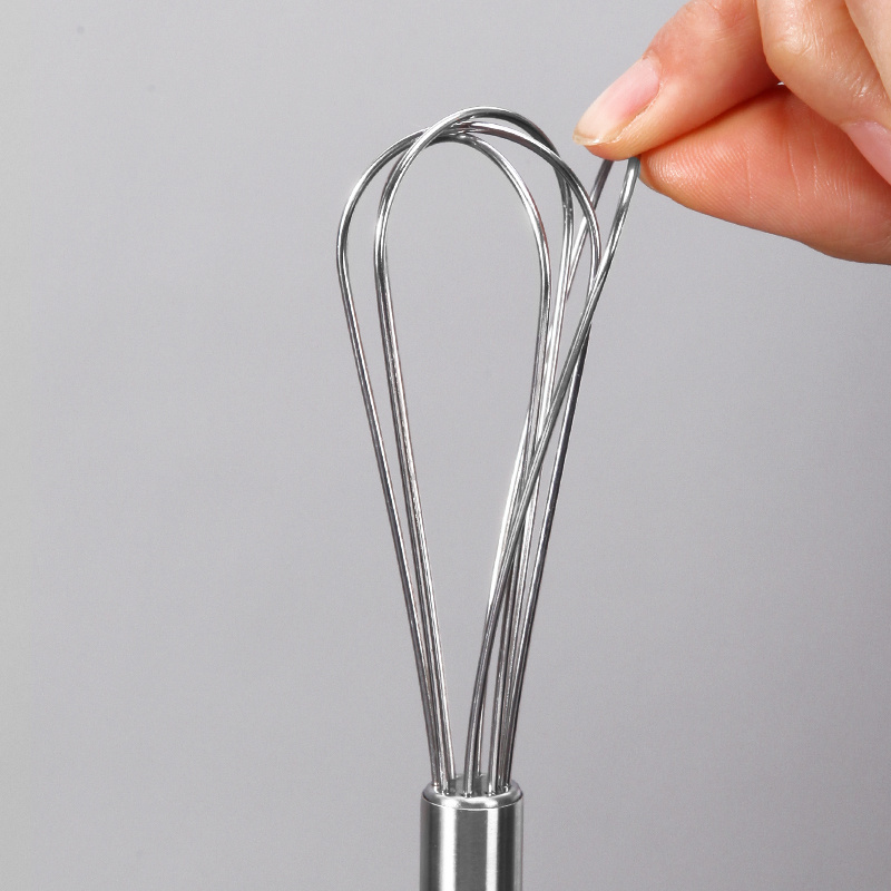 CHEFMADE WK9937 Portable Handheld Stainless Steel Wire Mini Small Ball Egg Whisk in Bulk