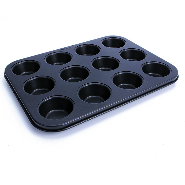 CHEFMADE Carbon Steel Non Stick Bakeware Cake Muffin Baking Tray Baking Mold Mould