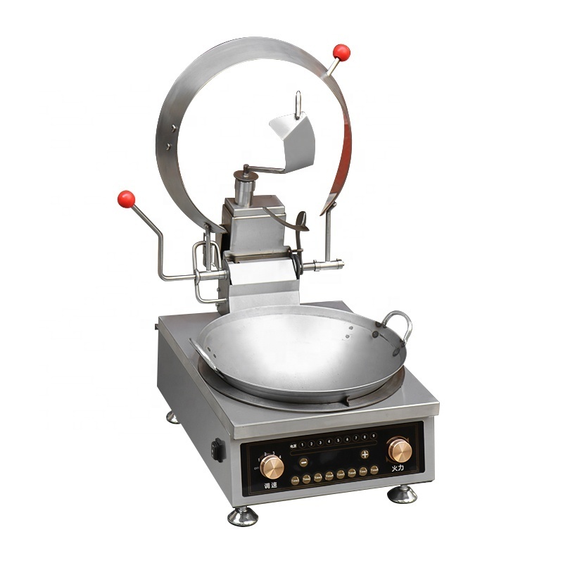 Restaurant Automatic Rotating Wok Chef Machine Automatic Fried Rice Stir Fry Machine