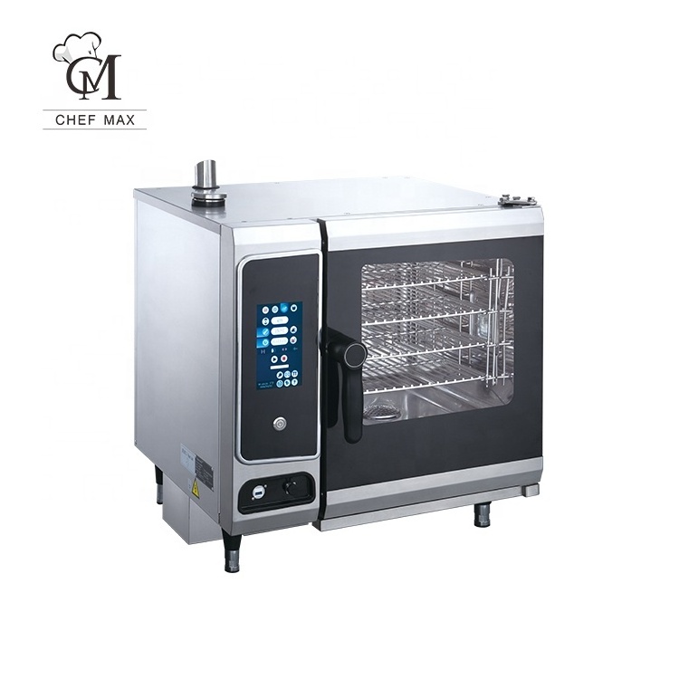 commercial  Kitchen Touch Screen Control Table CE Electric Combi Steam turkish steam combi oven commercial