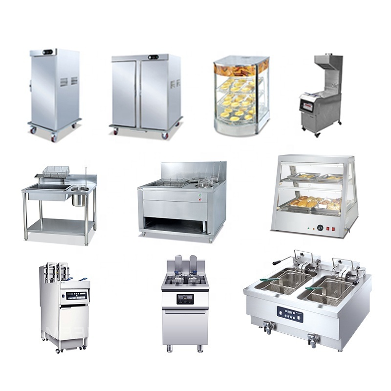 CHEFMAX Kfc Restaurant Equipment Kfc Kitchen Equipment Full Set fast food equipment