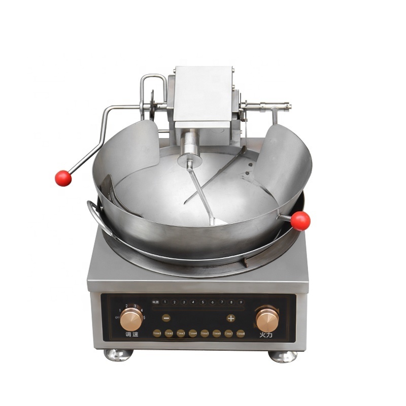 Restaurant Automatic Rotating Wok Chef Machine Automatic Fried Rice Stir Fry Machine