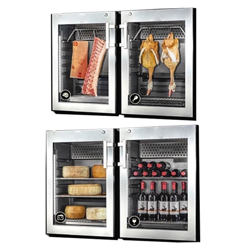 steak dry ager age meat steak fridge Salami dry age meat cheese beef fridge dry aging refrigerator meat curing cabinet for fish