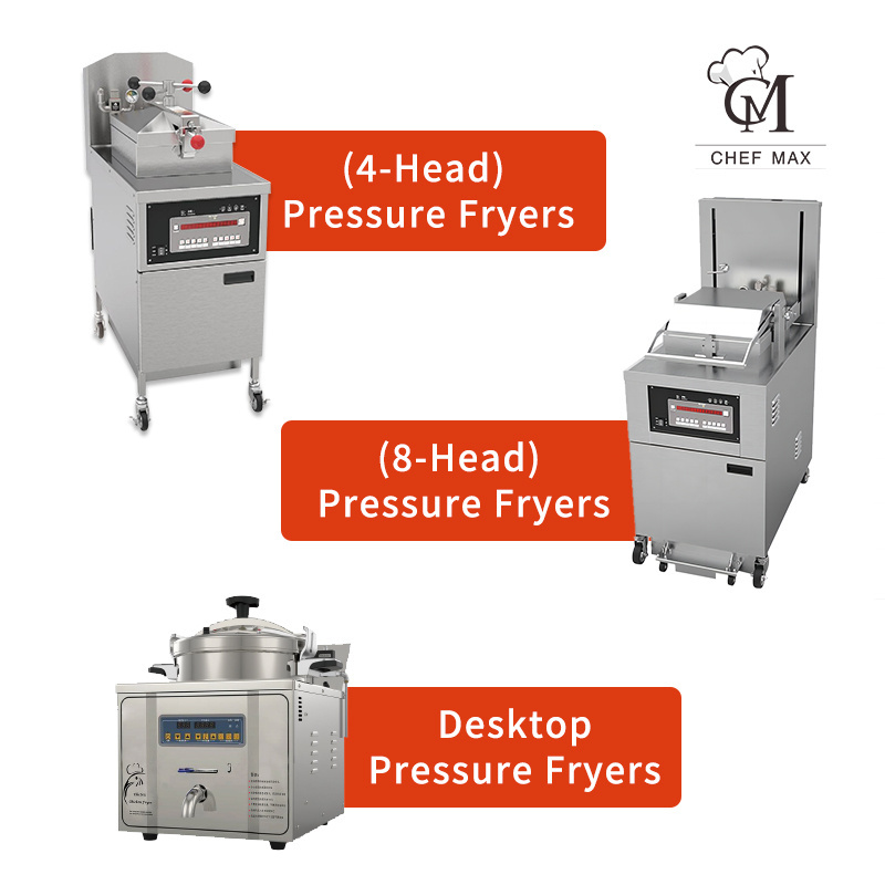 KFC Chicken Express Broaster Fried Chicken High Pressure Fryer Machine Professional Fried Chicken Gas Pressure Fryer