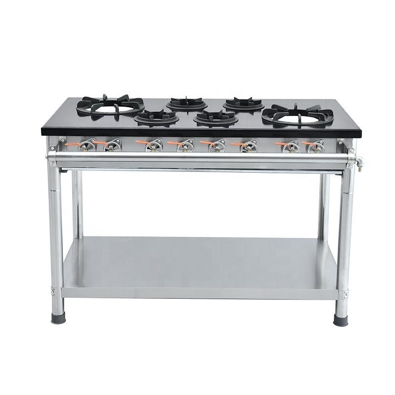 In Stock | Two Open Burner Gas Range with Undershelf and Splashback Faucet