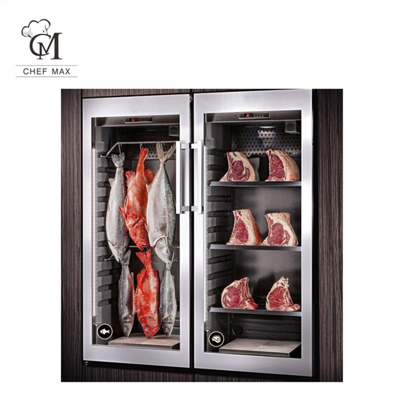 steak dry ager age meat steak fridge Salami dry age meat cheese beef fridge dry aging refrigerator meat curing cabinet for fish