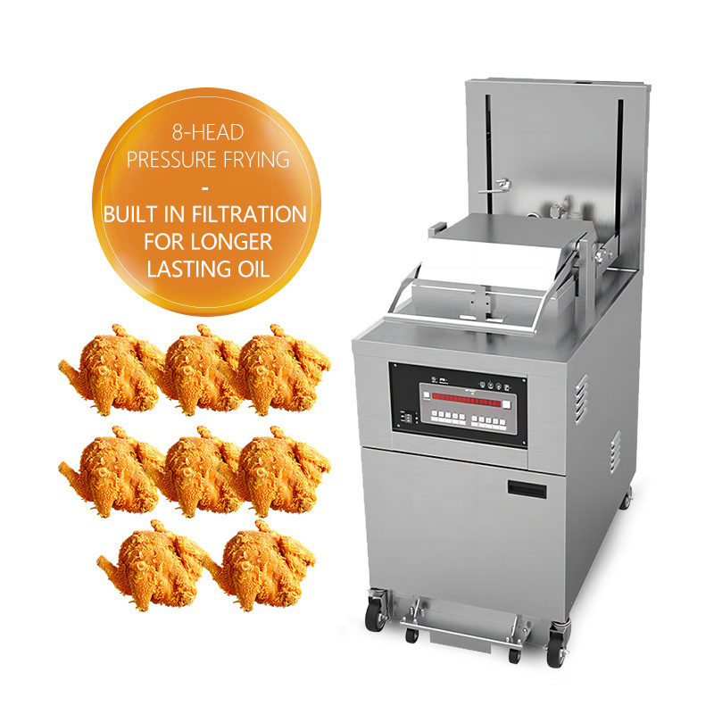 KFC Chicken Express Broaster Fried Chicken High Pressure Fryer Machine Professional Fried Chicken Gas Pressure Fryer