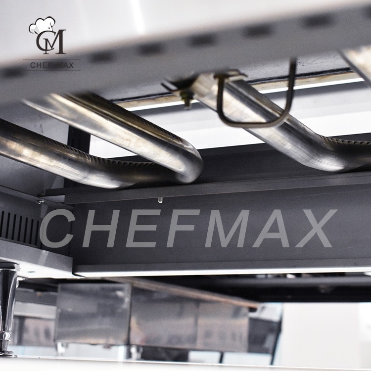 Chefmax Industrial Restaurant Countertop commercial cooking equipment stainless steel flat plate gas grill griddle