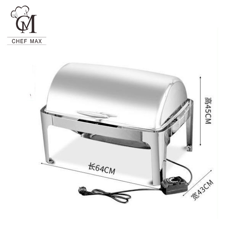 stainless steel Food Warmers buffet chafing dish Round Set buffet server food warmer luxury chafing dishes