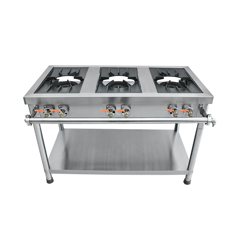 China Manufacturer Commercial Ng Two Burner Modern Cast Iron Gas Cooking Stove Stand