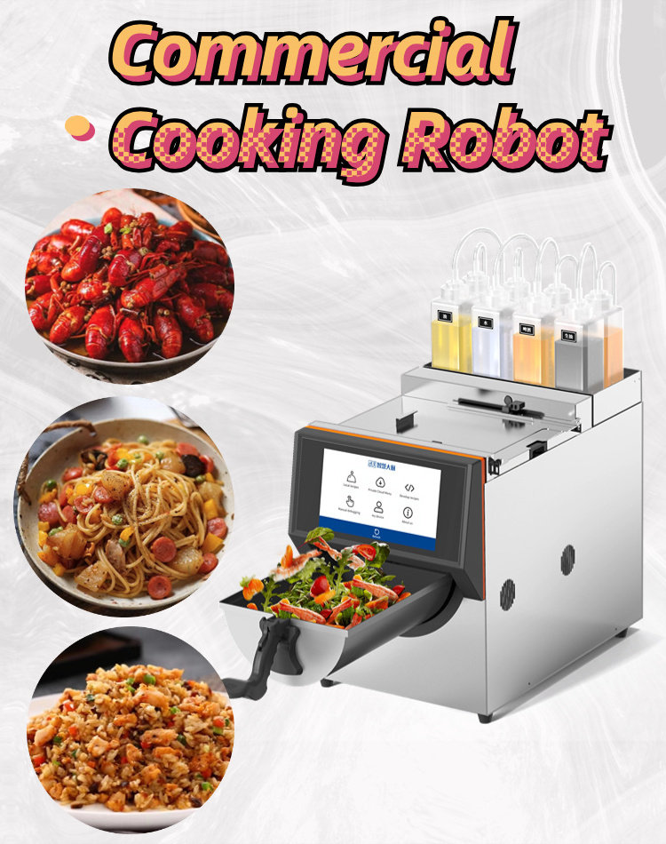 Commercial Robot Cooking Machine Automatic Fried rice machines intelligent wok artificial flipping Cooker