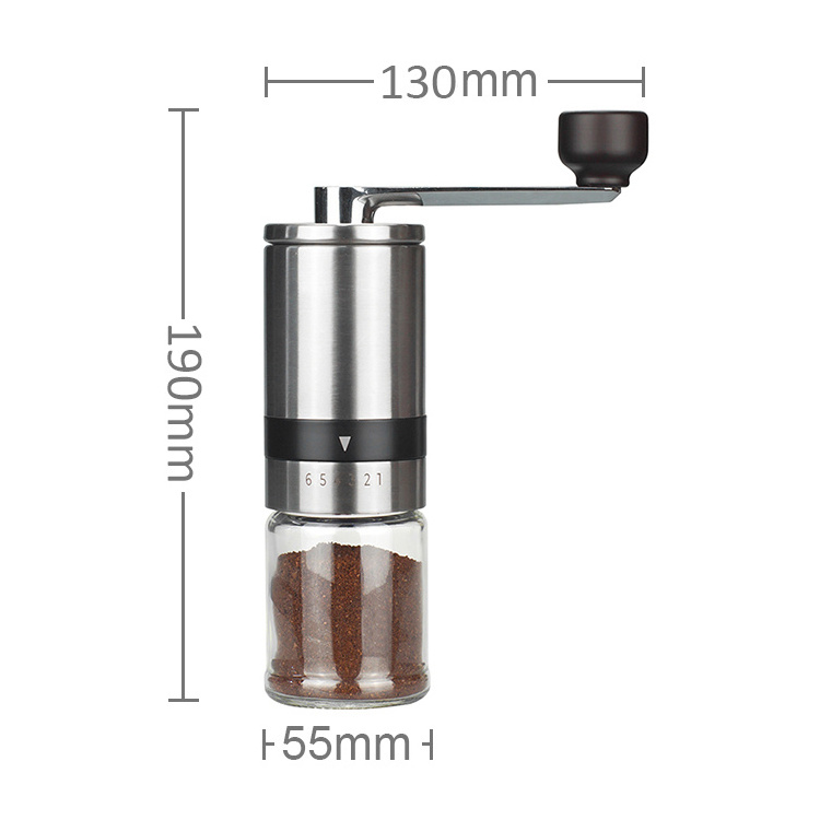 Coffee tea tools barista tools coffee conical burr mill stainless steel espresso grinder manual coffee grinder