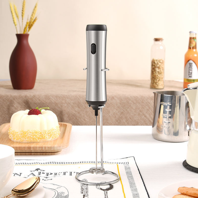 Hot sale Rechargeable  Milk Frother  Automatic Coffee Foam Electric Household  Coffee Milk Foam Maker Coffee Accessories