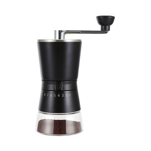 High quality Manual coffee grinder for home use espresso customized stainless steel coffee bean tools accessories