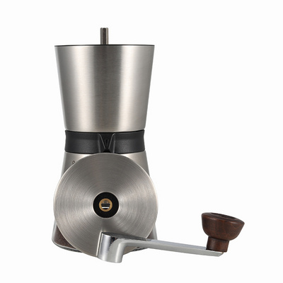 Large capacity adjustable setting stainless steel ceramic grinding core manual coffee grinder, easy to use and carry