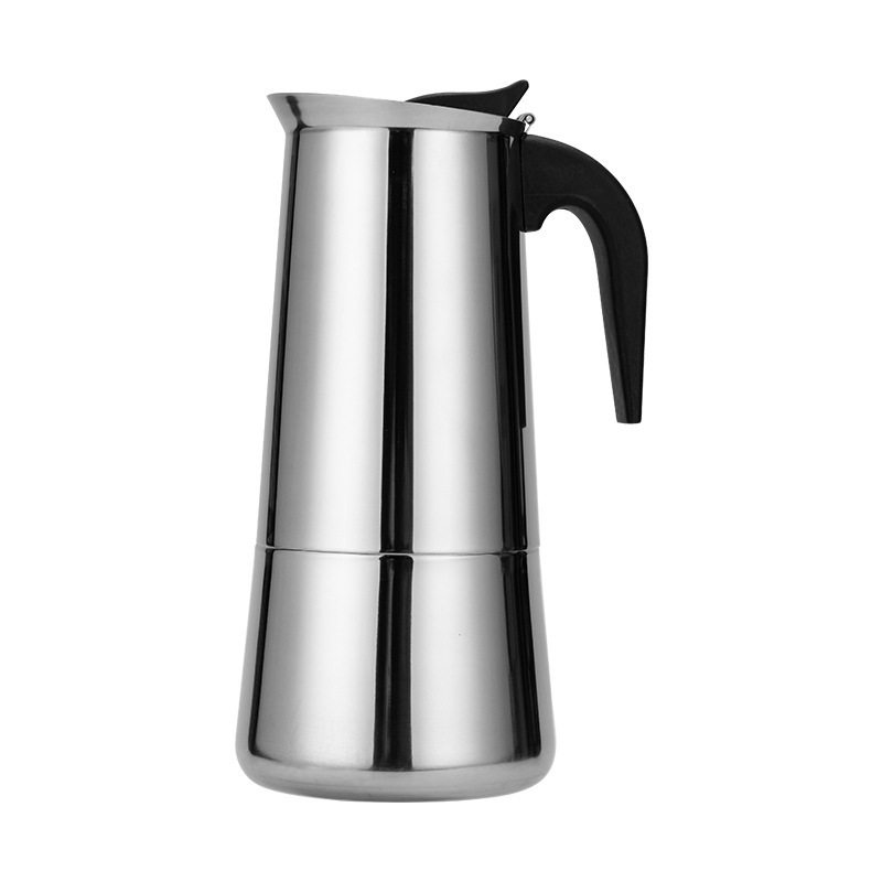 Classic Coffee Accessories Stainless steel Coffee Maker Outdoor Portable Coffee Moka Pot Espresso Mokapot Maker