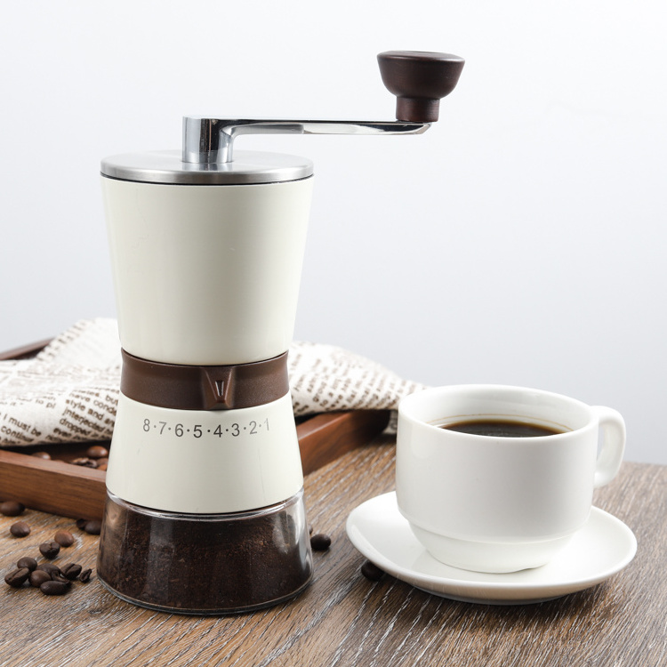 IF design award adjustable manual coffee bean grinder with stainless steel burr hand coffee grinder mill